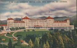 The Mount Washington, Bretton Woods, White Mountains Postcard
