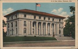 U. S. Post Office, Florence Postcard