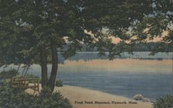 Fresh Pond, Manomet Postcard