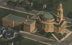 First Baptist Church, Winston-Salem, NC Postcard