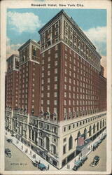 Roosevelt Hotel, New York City Postcard
