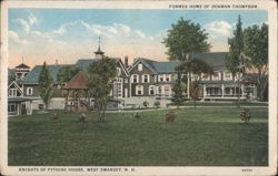 Knights of Pythias House, Former Home of Denman Thompson Postcard