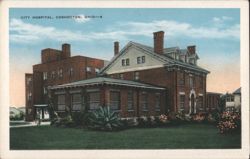 City Hospital, Coshocton, Ohio Postcard