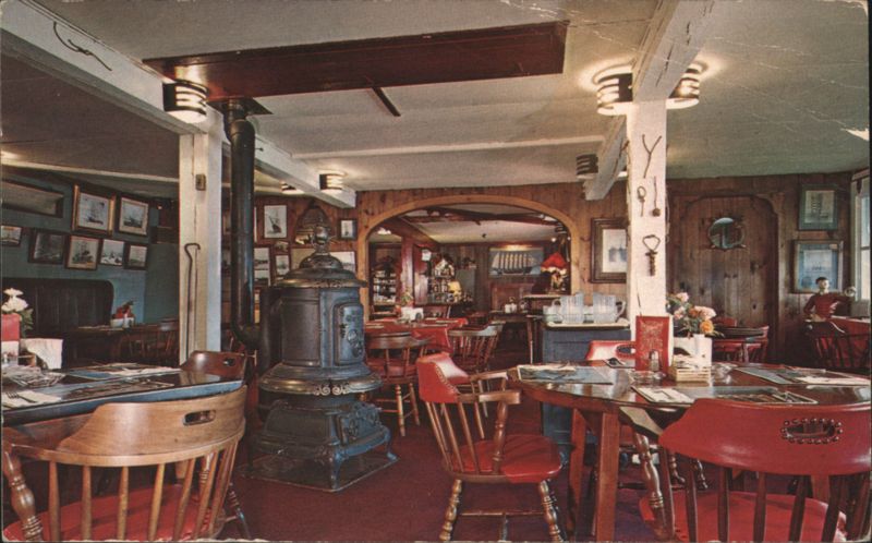 Montsweag Farm Restaurant Interior, Wiscasset, ME Maine