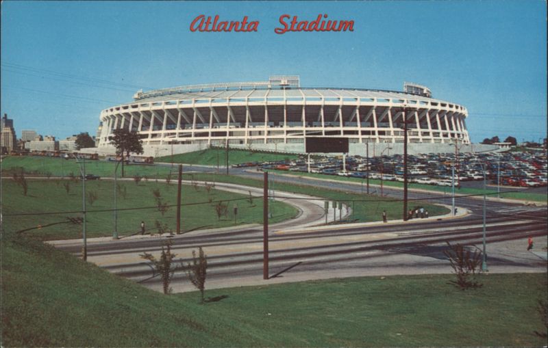 Atlanta Stadium, Home of the Braves and Falcons Georgia