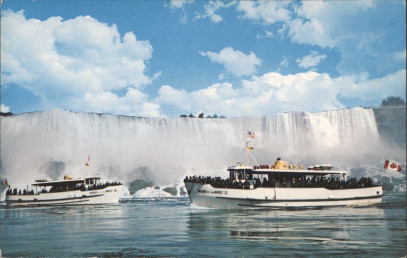 Maid of the Mist Boats at Niagara Falls New York