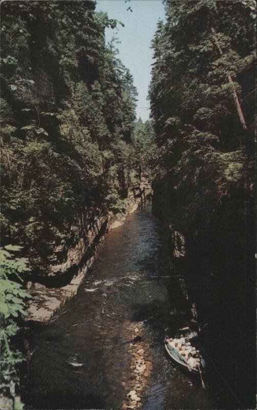 Famous Ausable Chasm Boat Trip, NY New York