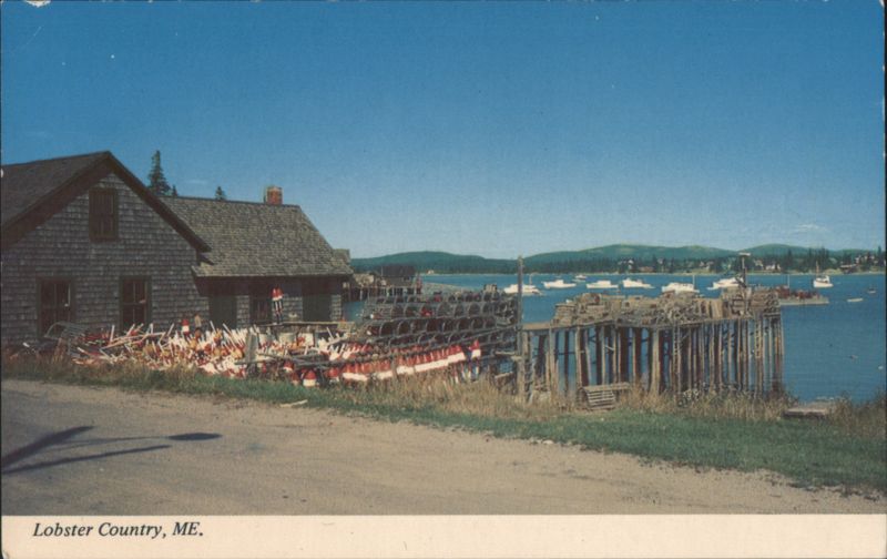 Lobster Country, Mt. Desert Island Maine Paul A, Knaut, Jr.