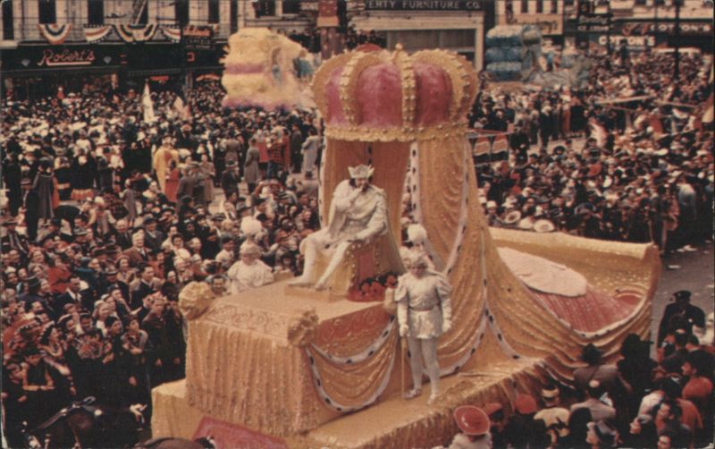 King Rex Mardi Gras Parade Float, New Orleans Louisiana