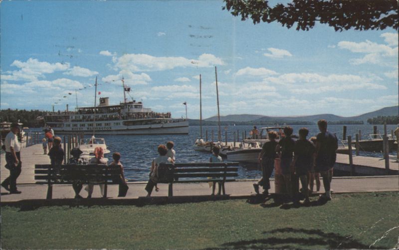 M/V Mt. Washington arriving at Wolfeboro, NH New Hampshire