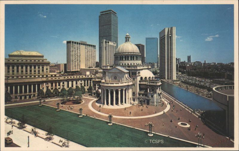 Christian Science Church Center, First Church of Christ, Scientist Boston Massachusetts