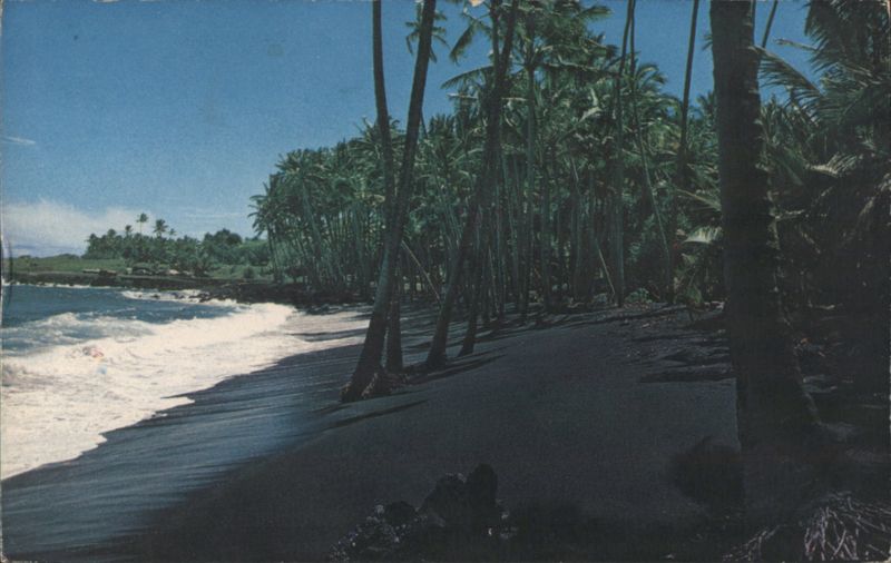 Black Sands Beach, Kalapana, Big Island of Hawaii Sandy Colvin, Jr.