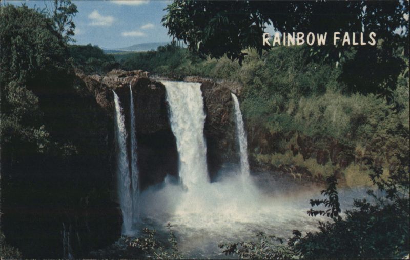 Rainbow Falls, Hilo, Hawaii
