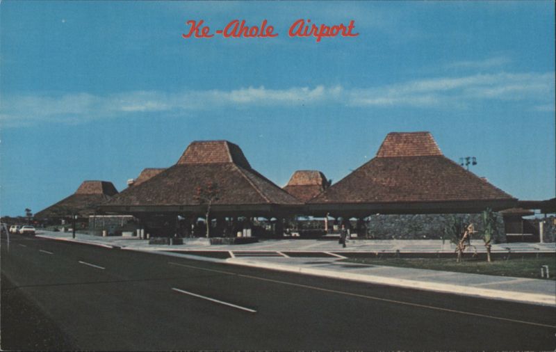 Ke-Ahole Airport Kailua Hawaii R.K. Carlson