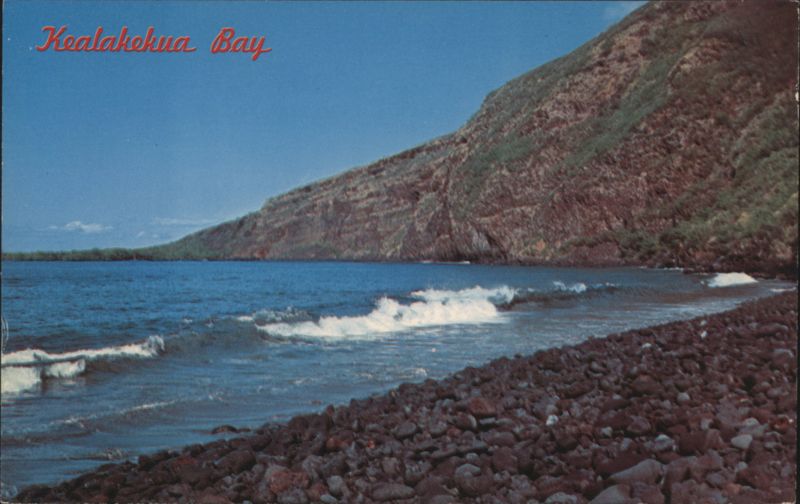 Kealakekua Bay, Kona, Hawaii Coastline