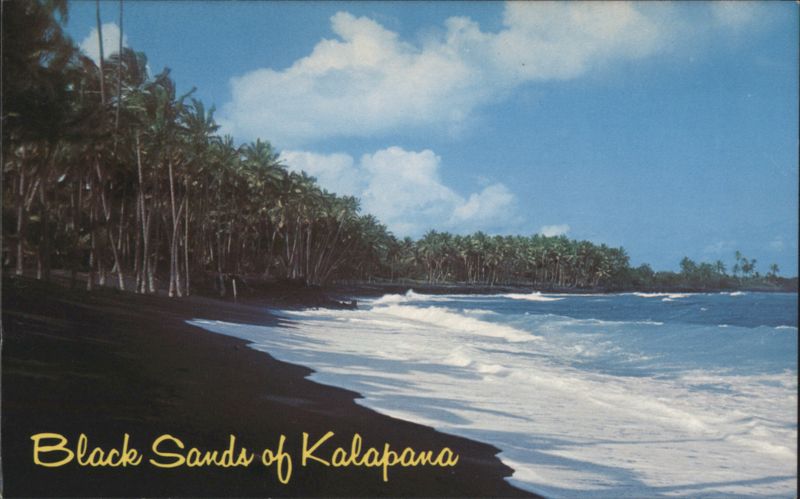 Black Sands of Kalapana, Hawaii Mike Roberts