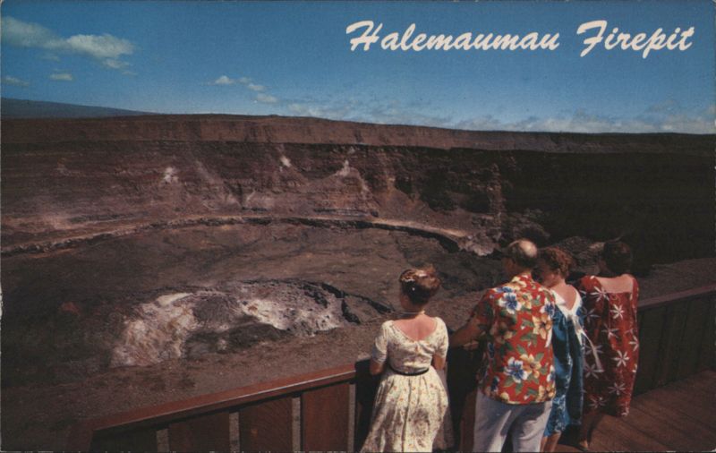 Halemaumau Firepit, Kilauea Volcano, Hawaii National Park