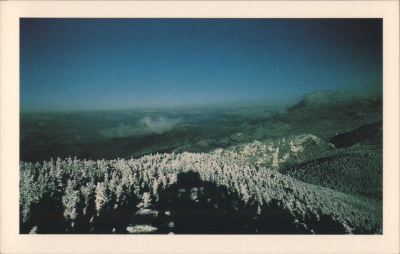 Snowy View from Cannon Mtn., White Mountains New Hampshire