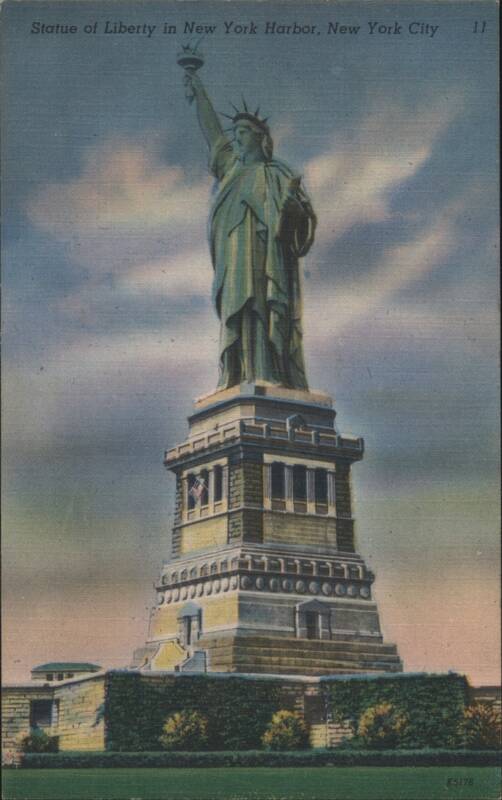 Statue of Liberty in New York Harbor New York City