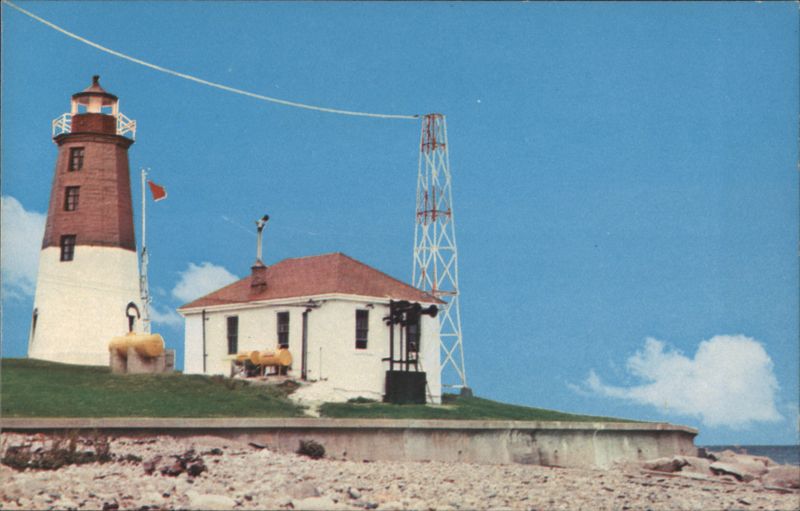 Point Judith Lighthouse, Narragansett, RI Rhode Island