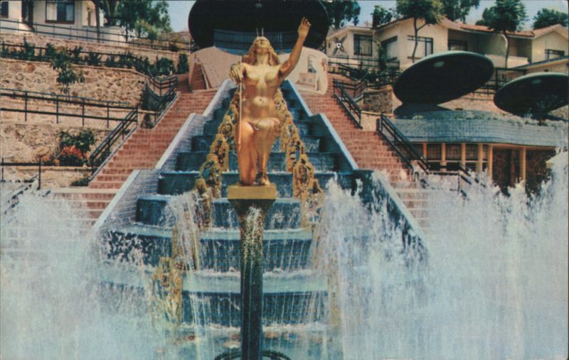 Hotel Ixtapan Dancing Fountain & Mosaic Murals, Ixtapan Mexico
