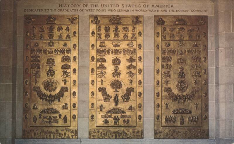 History Panels, US Military Library, West Point Patriotic