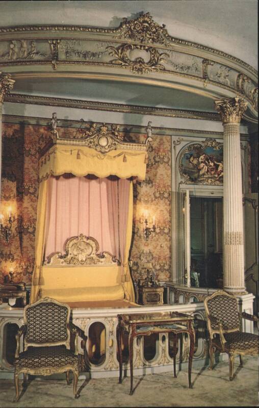 Mrs. Frederick W. Vanderbilt's Louis XV Bedroom Hyde Park New York