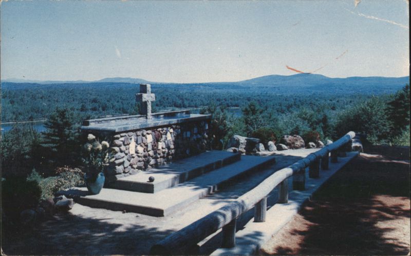 Cathedral of the Pines, Altar of the Nation and Altar Rail Rindge New Hampshire