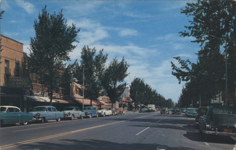 Main Street, Midland, MI - Grinnell Bros. Building Michigan