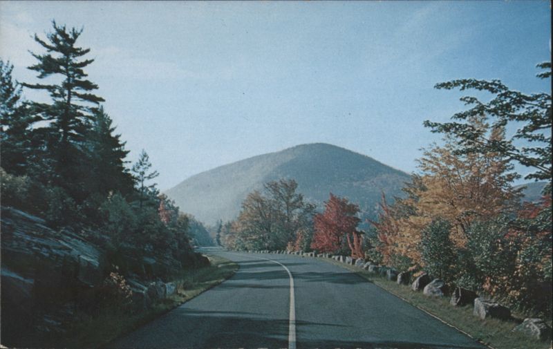Pemetic Mountain from Mountain Road, Acadia National Park Bar Harbor Maine