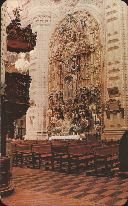 Interior of the Parish, Taxco, Mexico