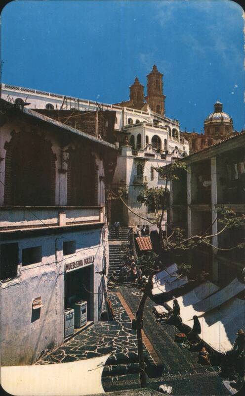 Partial View of the Market, Taxco, Gro. México Mexico