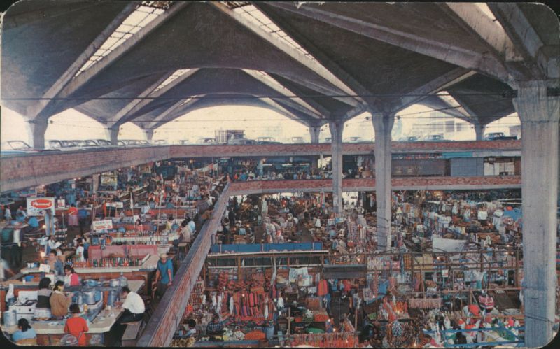 Mercado Libertad, Guadalajara, Mexico - Concrete Roof