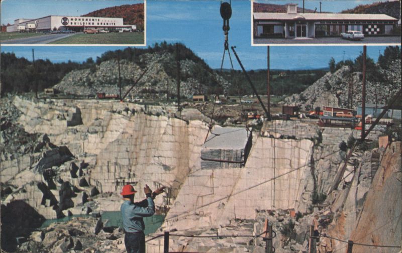 Rock of Ages Granite Quarry, World's Largest, Barre Vermont