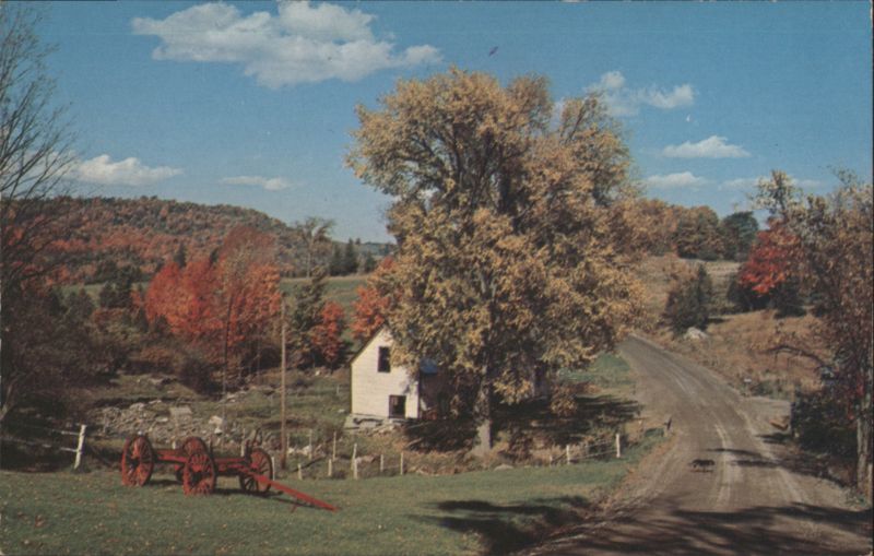 Fall View on a Vermont By-Way Howard Rutkowski