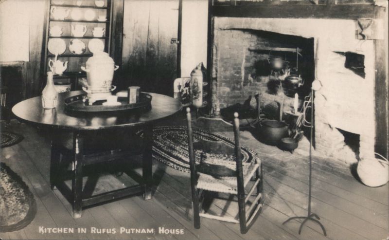 Kitchen in Rufus Putnam House, Marietta, OH Ohio