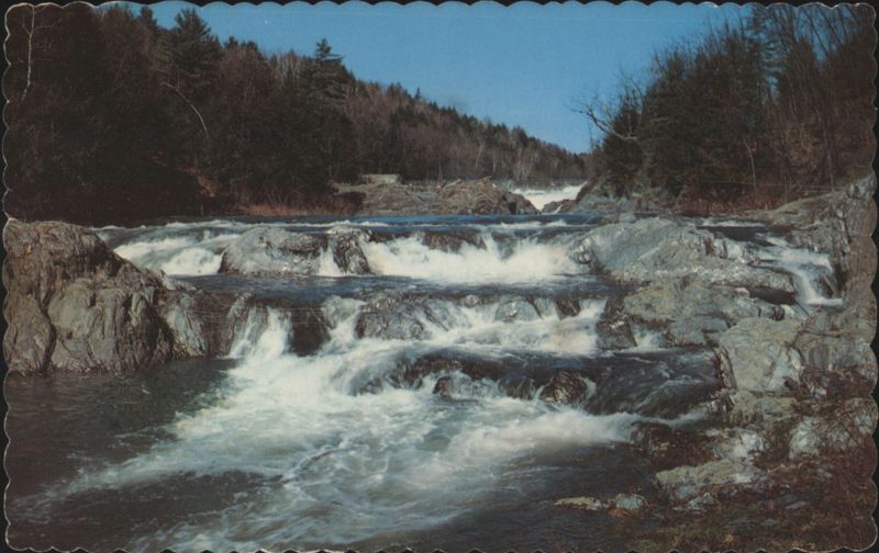 Rapids on the Ottauquechee River, Quechee Gorge Vermont