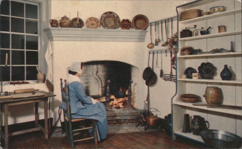 John Vogler House Kitchen, Old Salem, Winston-Salem North Carolina