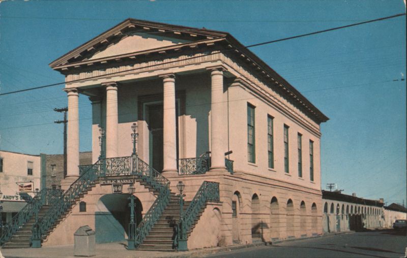 City Market Hall, now Confederate Museum, Charleston South Carolina