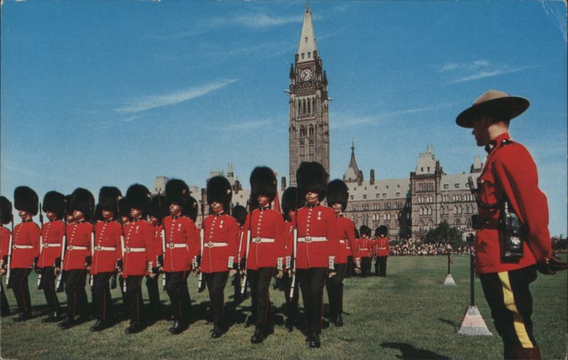 Changing of the Guard Ceremony, Parliament Hill, Ottawa Canada