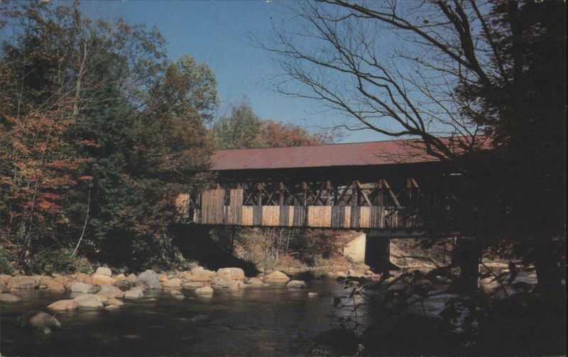 Bartlett Bridge over Saco River, New Hampshire R. S. Lenfest