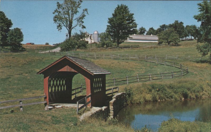 Smallest Covered Bridge, Wilmington, Vermont Frank L. Forward