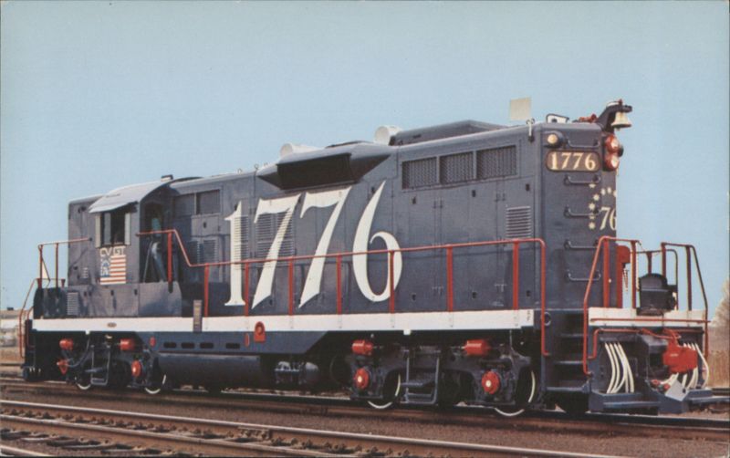 Central Vermont Railway CV/GT 1776 Bicentennial Locomotive