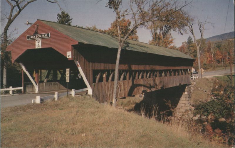 Jackson Bridge, Honeymoon Bridge, Jackson, NH New Hampshire