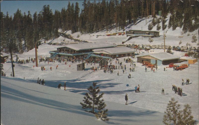 Dodge Ridge Ski Slopes, Sonora Pass Vacationland California