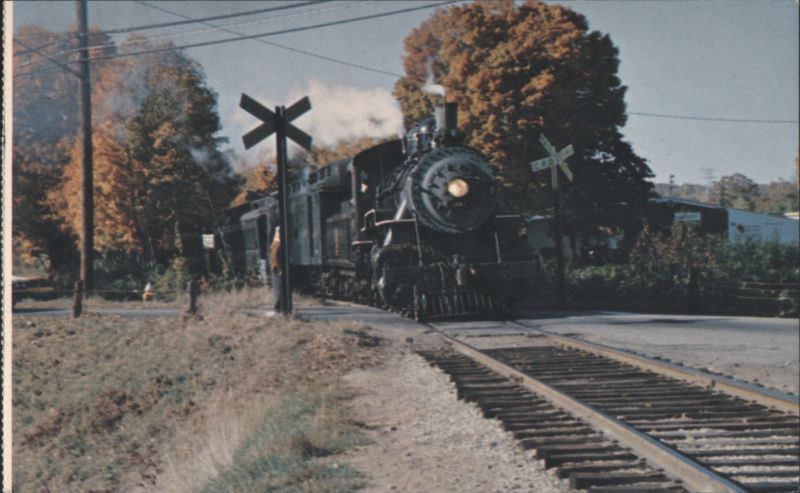 Valley Railroad Steam Train, Fall Foliage, Essex, CT Connecticut