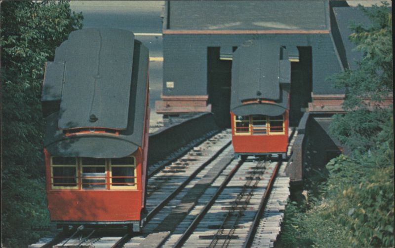Duquesne Heights Incline Cars, Pittsburgh, PA Pennsylvania