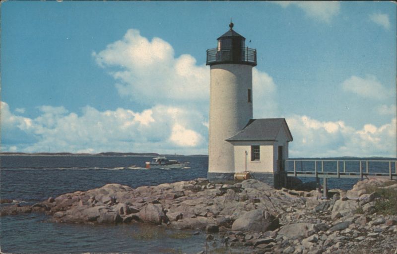 Annisquam Lighthouse, Ipswich Bay, Cape Ann Massachusetts