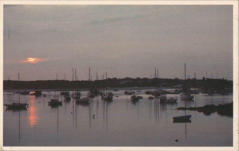 Annisquam Harbor at Sunset, Wingaersheek Beach Massachusetts