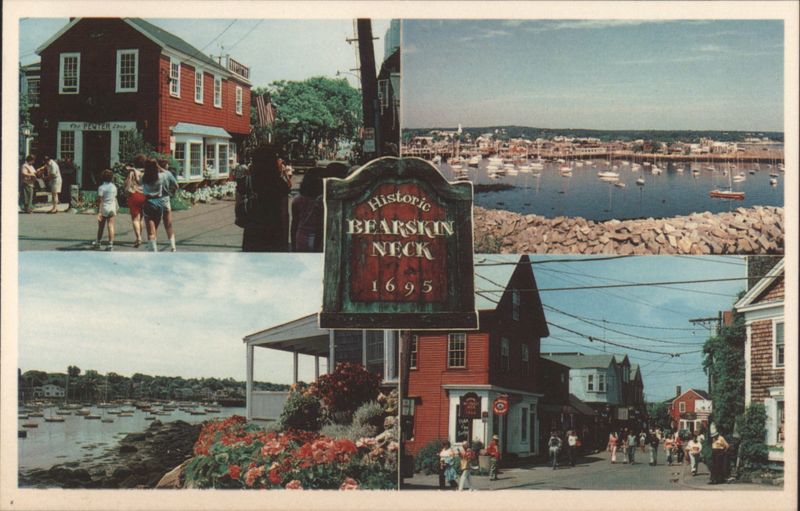 Historic Bearskin Neck, Inner Harbor Rockport Massachusetts
